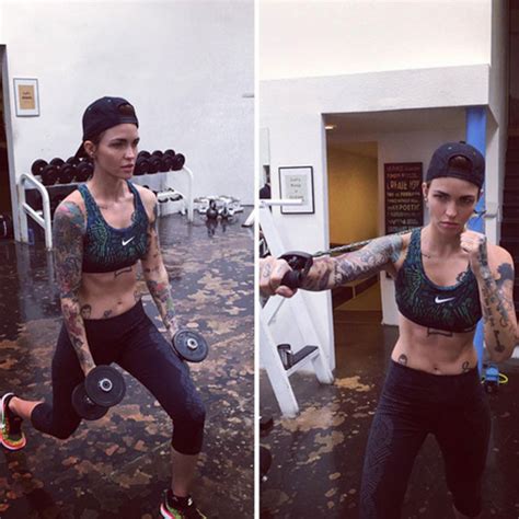 ruby rose workout